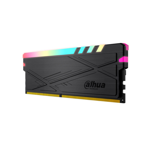 Оперативна пам'ять Dahua C600 RGB DDR4 16 ГБ (2x8 ГБ) 3600 CL18 чорного кольору