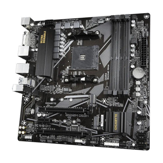 Материнська плата Gigabyte B550M DS3H