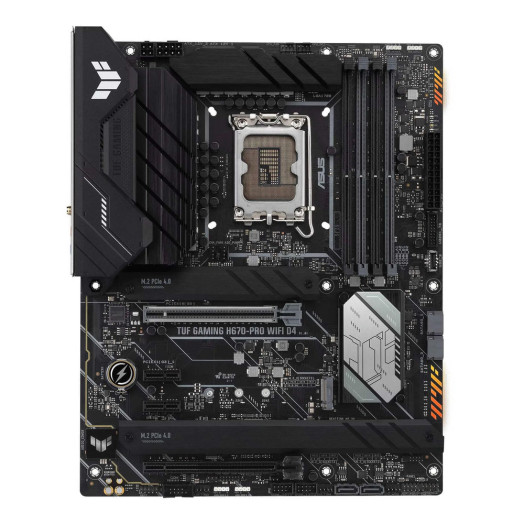 Материнська плата ASUS TUF GAMING H670-PRO WIFI D4 DDR4