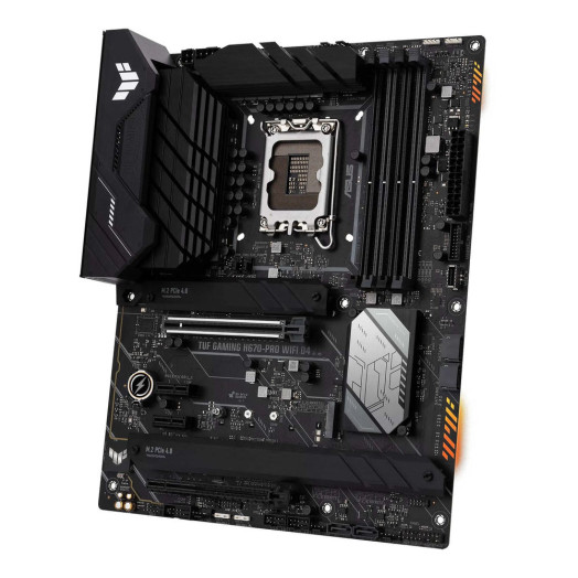 Материнська плата ASUS TUF GAMING H670-PRO WIFI D4 DDR4