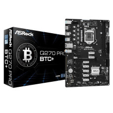 Материнська плата ASrock Q270 Pro BTC+