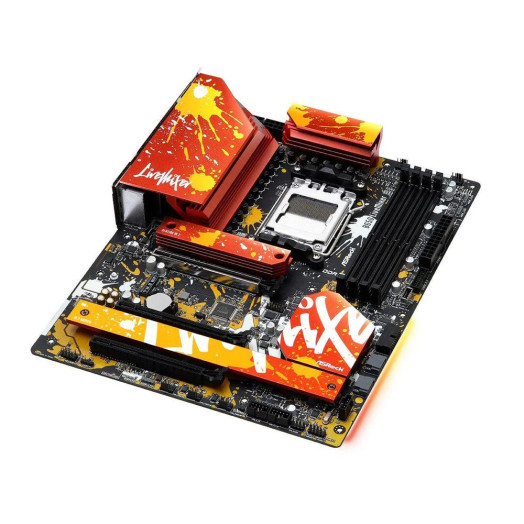Материнська плата живого мікшера ASrock B650