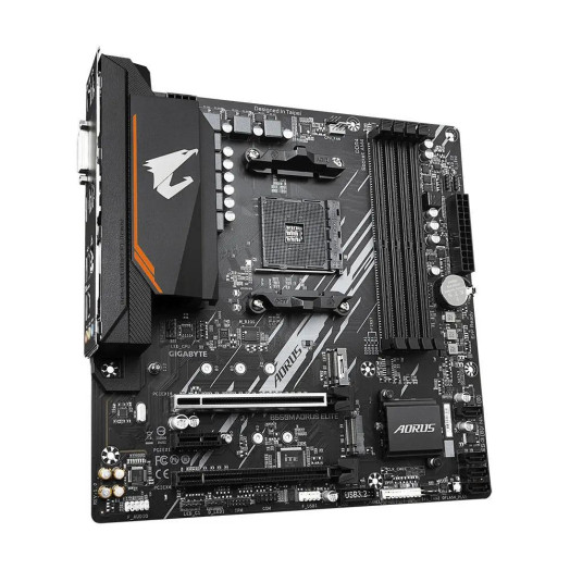 Материнська плата Gigabyte B550M AORUS ELITE