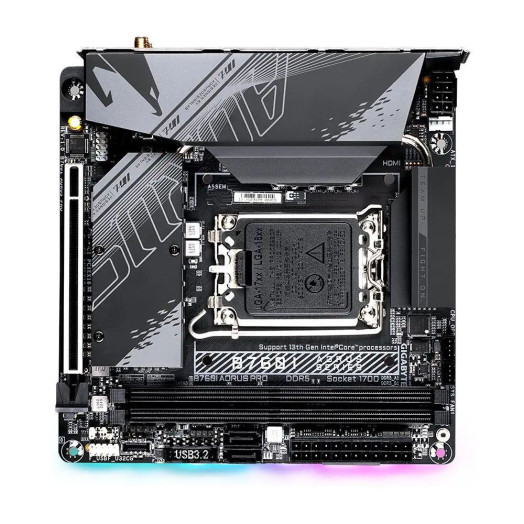 Материнська плата Gigabyte B760I AORUS PRO DDR5
