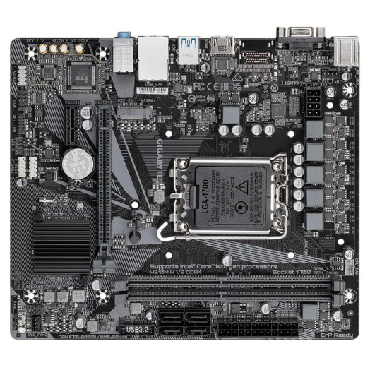 Материнська плата Gigabyte H610M H V3 DDR4