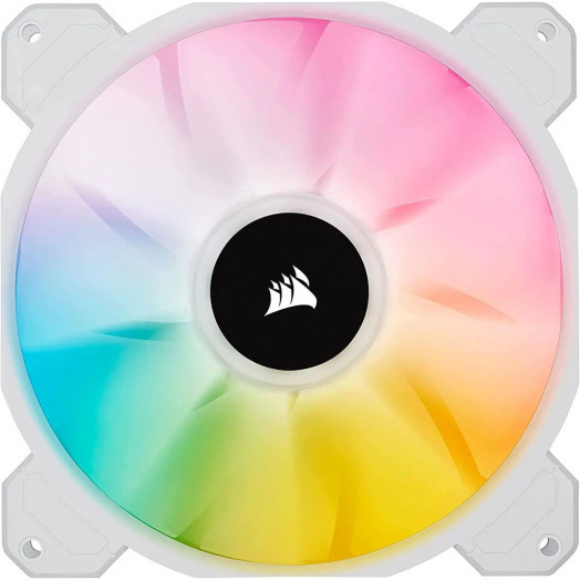 Вентилятор Corsair iCUE SP140 RGB Elite 140мм 2шт. Білий
