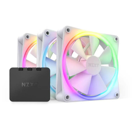 Комплект вентиляторів NZXT F120 RGB 120 мм 3 шт. Білий