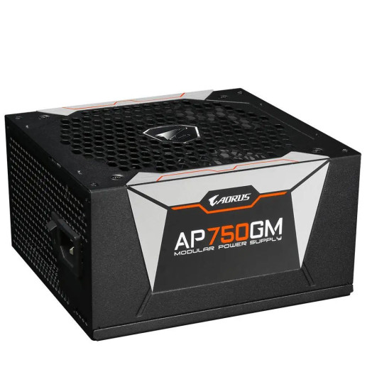 Модульний чорний блок живлення Gigabyte Aorus P750W 80+ Gold