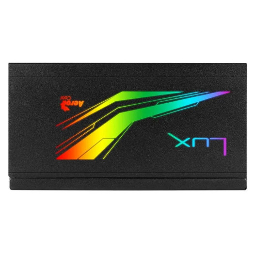 Блок живлення Aerocool LUX RGB 750W 80+ Bronze Black