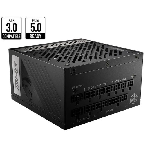 Блок живлення MSI MPG A850G PCIE5 850 Вт 80+ Gold Black