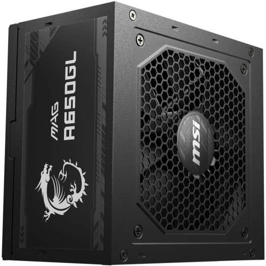 Блок живлення MSI MAG A650GL 650W 80+ Gold Black