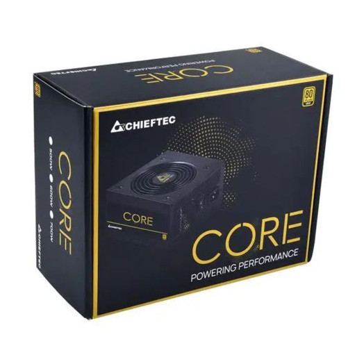 Блок живлення Chieftec Core BBS-700S 700W 80+ Gold Black