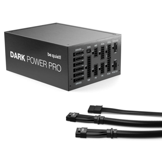 будь тихо! Dark Power Pro 13 1300 Вт 80+ Titanium Black