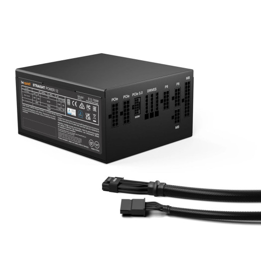 будь тихо! Straight Power 12 750 Вт 80+ Platinum Black