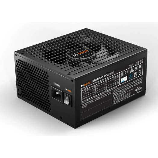 будь тихо! Straight Power 12 750 Вт 80+ Platinum Black