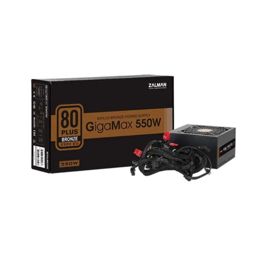 Блок живлення Zalman GigaMax 550W 80+ Bronze Black
