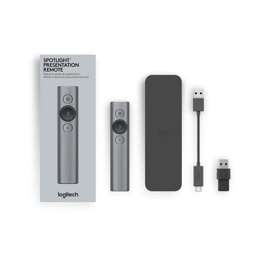 Logitech Spotlight Presenter сірий