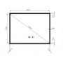 ART ERA F200 4:3 200" 406x305 см портативний екран FastFold