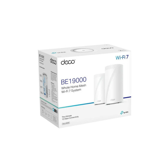 Маршрутизатор TP-LINK Deco BE85 BE19000 2шт. Білий