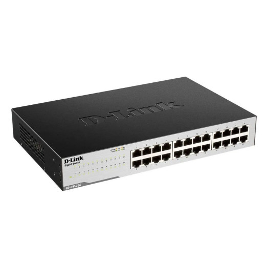 Комутатор D-Link GO-SW-24G Black