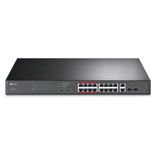 Комутатор TP-LINK TL-SL1218MP Black