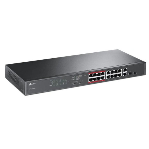 Комутатор TP-LINK TL-SL1218MP Black