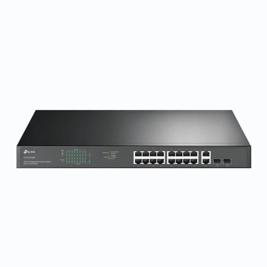 Комутатор TP-LINK TL-SG1218MP Black