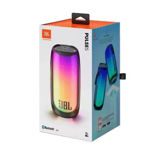 Колонка JBL Pulse 5 Bluetooth 30 Вт зі світловими ефектами, чорна