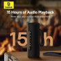 Bluetooth колонка Baseus AeQur VO20 15 Вт чорна