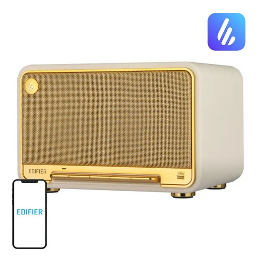 Edifier D32 Bluetooth колонка 60 Вт біле золото