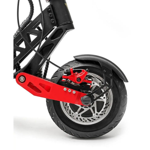 Електроскутер Motus Pro10 Sport 2021 2 x 1000W 65km 10" Чорно-червоний