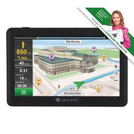 Навітел E700 Lifetime Європа навігація + повна карта Росії 7" карта Європи