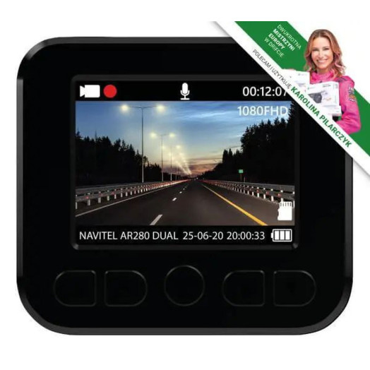 Відеореєстратор Navitel AR280 DUAL - FullHD