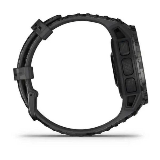 Смарт-годинник Garmin Instinct Solar Camo Edition 45 мм, сріблястий