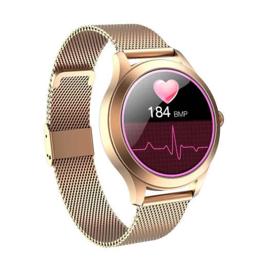 Розумний годинник Maxcom FW42 47mm Gold + браслет від Ania Kruk