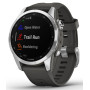 Розумний годинник Garmin Fenix 7S Silver Graphite
