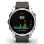 Розумний годинник Garmin Fenix 7S Silver Graphite