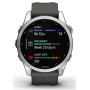 Розумний годинник Garmin Fenix 7S Silver Graphite