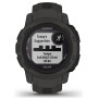 Розумний годинник Garmin Instinct 2S Solar Graphite 40 мм із GPS-графітом