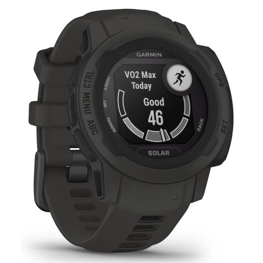 Розумний годинник Garmin Instinct 2S Solar Graphite 40 мм із GPS-графітом