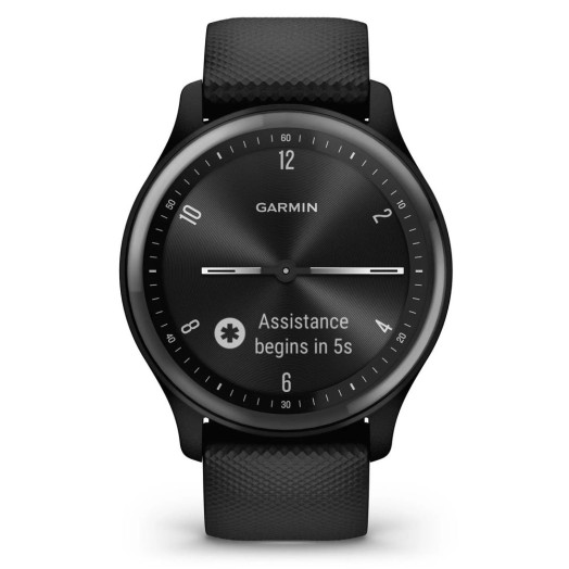 Розумний годинник Garmin Vívomove Sport, чорний