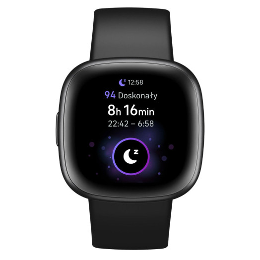 Смарт-годинник Fitbit від Google Versa 4 Black