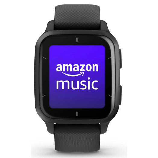 Розумний годинник Garmin Venu Sq 2 Music Edition Black