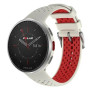 Смарт-годинник Polar Pacer Pro S/L 45 мм із GPS білий/червоний