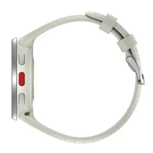 Смарт-годинник Polar Pacer Pro S/L 45 мм із GPS білий/червоний