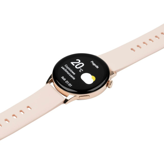 Розумний годинник Maxcom FW58 Vanad Pro 46mm Gold
