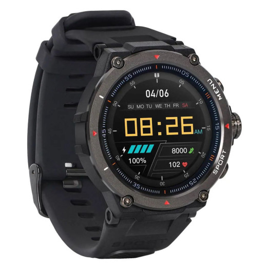 Розумний годинник Garett GRS Pro 52mm GPS Black