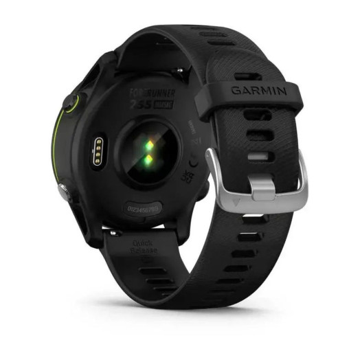 Розумний годинник Garmin Forerunner 255 Music 45mm GPS Black
