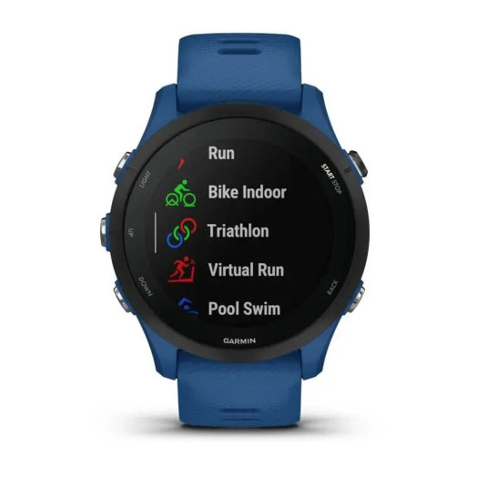 Розумний годинник Garmin Forerunner 255 45 мм із GPS синім