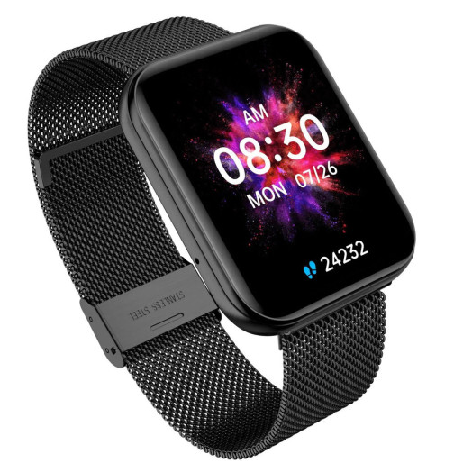 Розумний годинник Garett GRC MAXX Black Steel